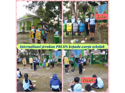 Internalisasi gerakan PBLHS di sekolah
